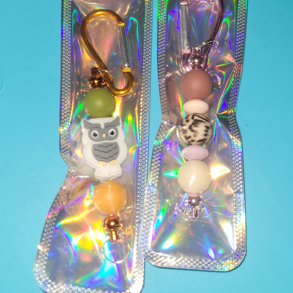 Beaded Key Holder 2 Pc Set